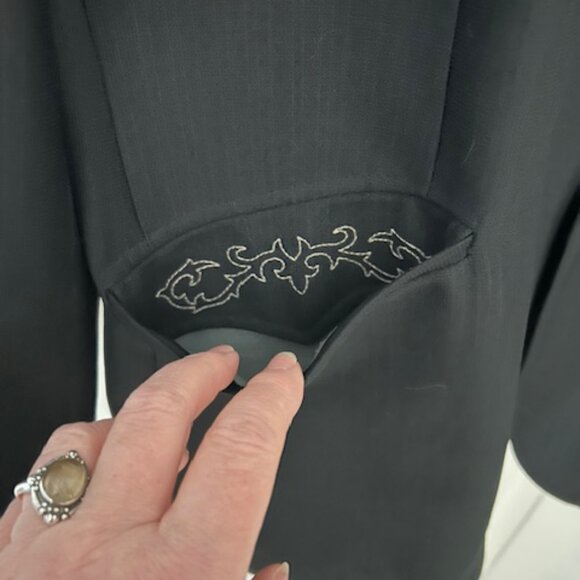 Circle S - Mens Country/Western Rock-n-Roll Jacket - Size Large - Picture 2 of 4